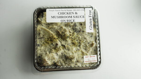 Chicken & Mushroom Sauce on Rice - Image 3