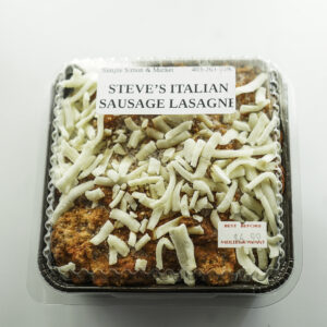 Steve's Italian Sausage Lasagne