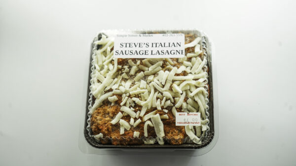 Steve's Italian Sausage Lasagne